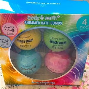 Sweet bath bombs